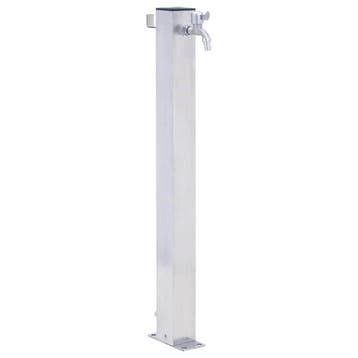 vidaXL Waterzuil vierkant 100 cm roestvrij staal, Verzenden, Nieuw