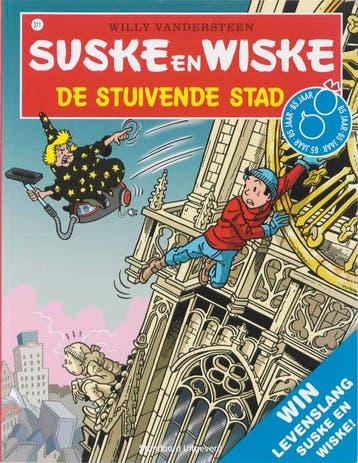 De stuivende stad / Suske en Wiske / 311 9789002239083, Boeken, Verzenden, Zo goed als nieuw, Peter van Gucht