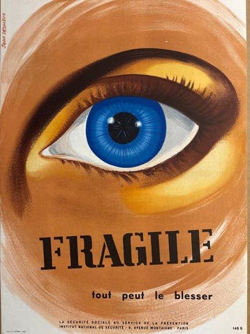 Jean Desseux - FRAGILE - Années 1960, Antiek en Kunst