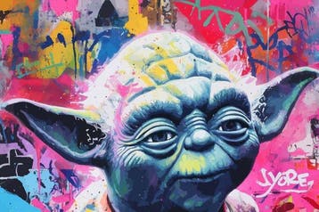 IPR Graph - Yoda: La Sabiduría Galáctica en Neón