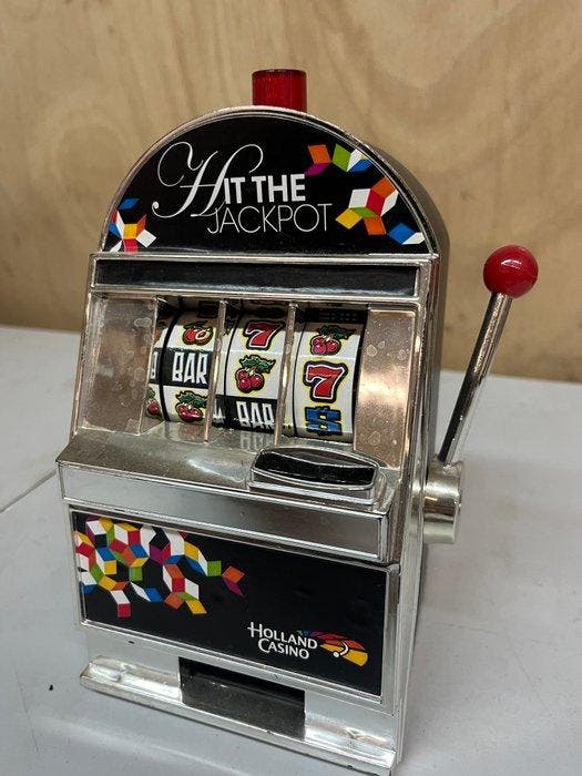 holand casino - Automaat - Gokkast - ‘Hit the Jackpot’, Antiquités & Art, Antiquités | Assiettes décoratives & Carrelages