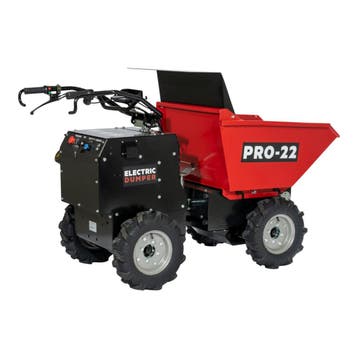 PRO-22 D300E-K Accu Mini Dumper / Kruiwagen (4WD), Nieuw, PRO-22
