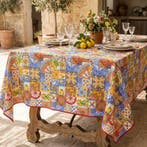 BA183 - Maiolieke stof - Mediterrane patchwork - Meubelstof