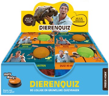Display Freek Vonk Dierenquiz 2 X 4 Ex. | Freek Vonk | Nieuw, Verzenden, Nieuw, Freek Vonk