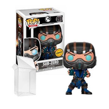 Funko Pop!  Mortal Kombat - Sub-Zero (Chase) #251, Verzenden