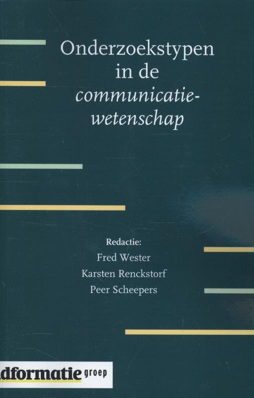Onderzoekstypen In De Communicatiewetenschap |  | Nieuw, Boeken, Overige Boeken, Nieuw, Verzenden