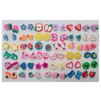 Fako Bijoux - Kinder Oorbellen - Siliconen - Fimoklei -, Verzenden, Nieuw