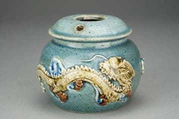 Opium Jar - Porselein - EX CHRISTIES - Vietnam - late 19th