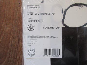 Anna von Hausswolff - Iconoclasts - white vinyl - 2x albums, Nieuw in verpakking
