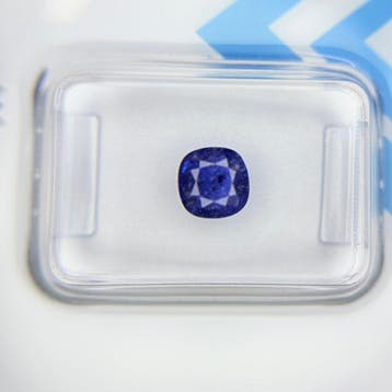 Zonder minimumprijs - 1 pcs Blauw Saffier - 1.00 ct -, Nieuw
