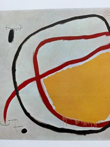 Joan Miro (1893-1983) - Composition