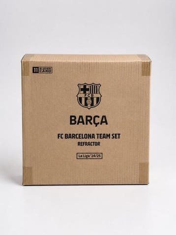 Panini - 1 Box - FC Barcelona La Liga 24/25 Season Refractor, Nieuw