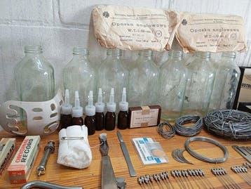 Medisch instrument - Set van vintage medische gereedschappen