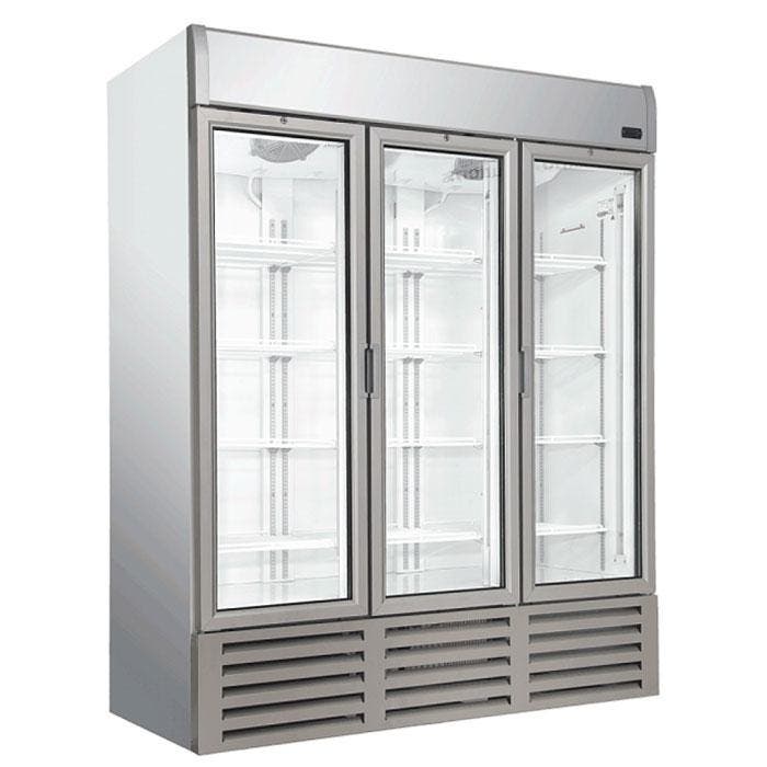 Koelkast 1400 liter met 3 glazen deuren - 1326 liter netto, Articles professionnels, Horeca | Équipement de cuisine, Envoi