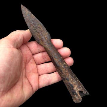 Oud-Romeins, Keizerrijk IJzer Zeldzame Lancea speerpunt -