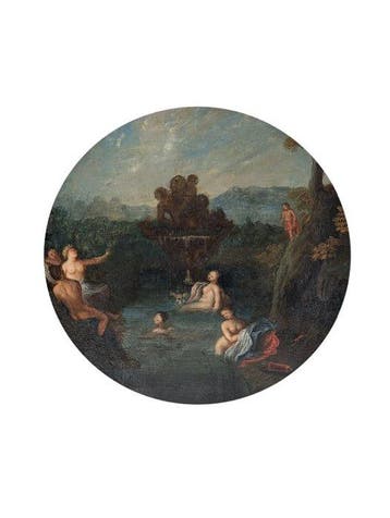 École italienne (XVIII) - Donne al Bagno, Antiquités & Art, Art | Peinture | Classique