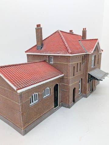 3dScaleworks - Diorama H0-model Station Voorthuizen –, Nieuw