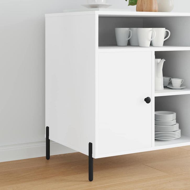 vidaXL Meubelvoeten 12 pcs Zwart 66 x 36 x 160 mm IJzer, Doe-het-zelf en Bouw, Hang- en Sluitwerk, Nieuw, Verzenden