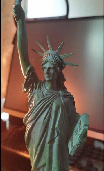 Figuur - Statue of Liberty souvenir - Hars