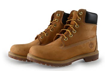 Timberland Veterboots Jongens in maat 24½ Cognac, Verzenden, Schoenen