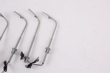 Viessmann H0 - Modeltrein verlichting (15) - 15 lantaarns en, Nieuw