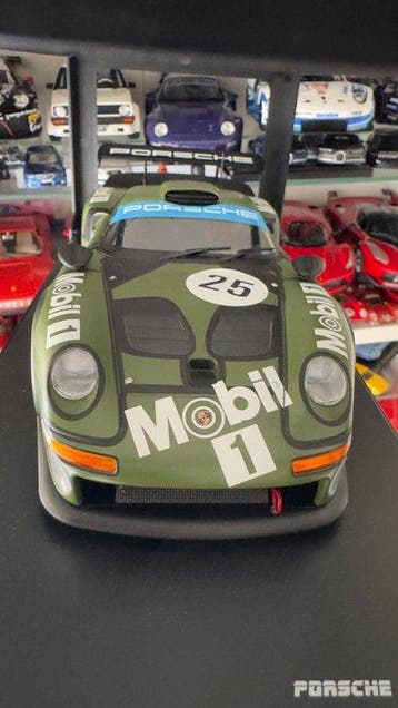 Werk83 1:18 - Voiture miniature - Porsche 911 GT1 #26 - Raro