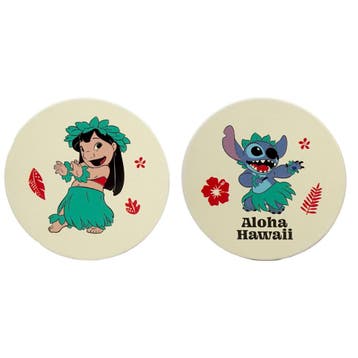 Lilo & Stitch Keramische Onderzetters (2 stuks), Ophalen of Verzenden