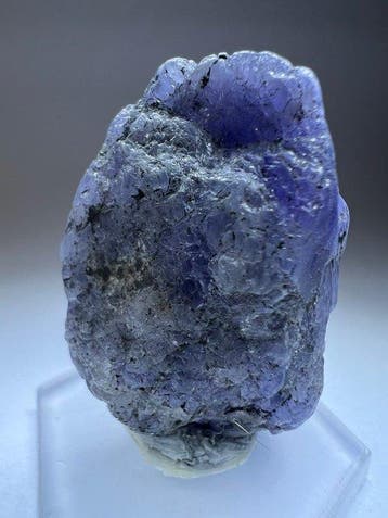 152,2 ct - Natuurlijke Onbehandelde Blauwe Tanzaniet - Ruw -