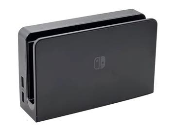 Nintendo Switch OLED Dock (Zonder toebehoren) - Zwart, Verzenden, Nieuw