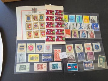 Europa 1920/2020 - Oostenrijk en liechtenstein ,luxemburg,, Postzegels en Munten, Gestempeld