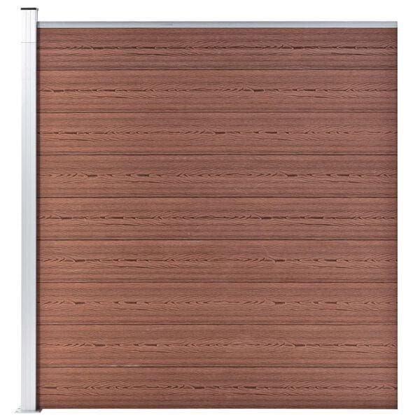 Duurzame Schutting HKC bruin | Retour Deal | Nu EUR XX, Tuin en Terras, Tuinschermen, Nieuw, Composiet, Verzenden