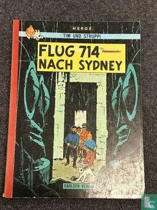 Kuifje - Flug 714 nach Sydney - 1969, Livres, BD, Envoi