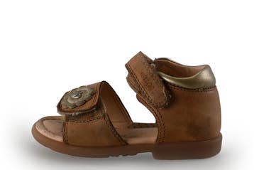 Geox Sandalen Meisjes in maat 21 Cognac, Verzenden, Jongen of Meisje, Schoenen, Zo goed als nieuw