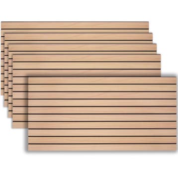 3D-wandpanelen - Licht natuurhout, Verzenden