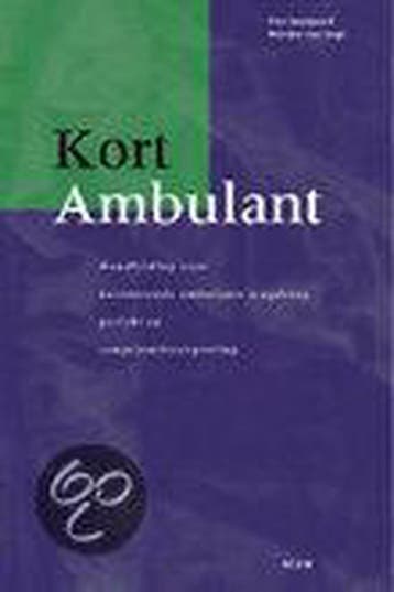 KORT AMBULANT DR 2 9789050507813 H. Spanjaard, Verzenden, H. Spanjaard