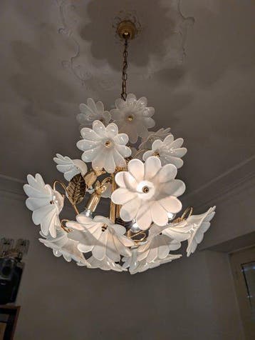 Lustre - Verre - Margherite
