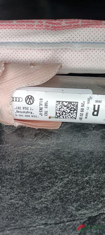 Airbag kurtyna VW T-Roc rechts 2ga880742g, Verzenden
