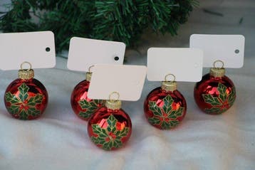 kaarthouder in de vorm van een kerstbal - Décoration de Noël, Nieuw