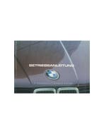 1982 BMW 3 SERIE INSTRUCTIEBOEKJE DUITS
