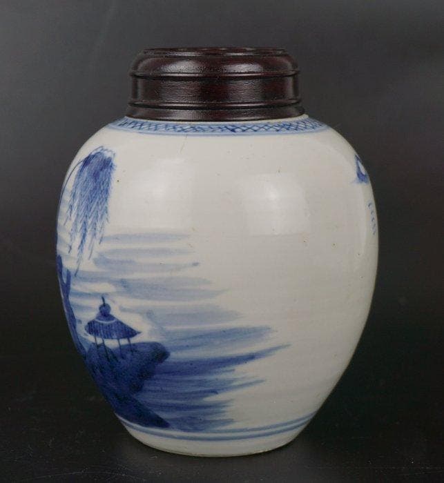 Vase - Porcelaine - Chine - Dynastie Qing (1644–1911), Antiek en Kunst, Antiek | Overige Antiek