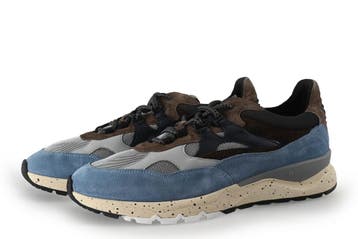 Floris van Bommel Sneakers in maat 44½ Blauw, Kleding | Heren, Schoenen, Floris van Bommel, Zo goed als nieuw, Sneakers, Verzenden