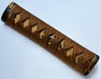 Prachtige ume-bloem, kraanmotief tsuka - Japan - Edo Periode