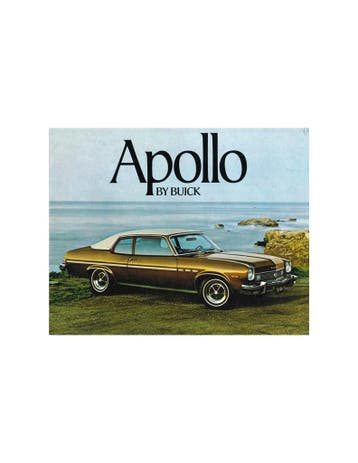 1973 BUICK APOLLO BROCHURE ENGELS (USA), Nieuw