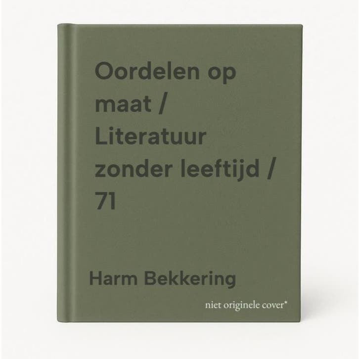 Oordelen op maat / Literatuur zonder leeftijd / 71, Boeken, Overige Boeken, Zo goed als nieuw, Verzenden