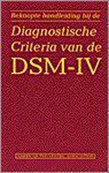 DIAGNOSTISCHE CRITERIA DSM-IV-R PAP 9789026513947, Verzenden, KOSTER GROOS