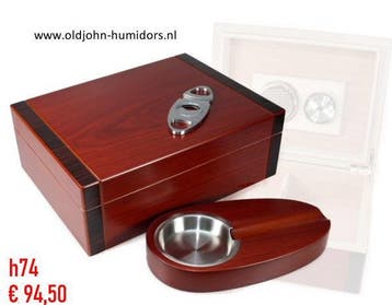 GIFTSET HUMIDOR SETS – STARTSETS – LUXE TOPSEGMENT   hsmb, Verzenden, Nieuw, Tabaksdoos of Verpakking