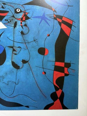 Joan Miro (1893-1983) - Composition, Antiek en Kunst