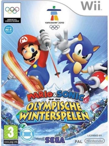 Mario & Sonic op de Olympische Winterspelen (Wii Games), Ophalen of Verzenden