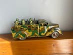 Ingap - Blikken speelgoed - Military Truck With Soldiers,