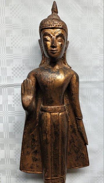 Rattanakosin Standing Buddha - Sculpture - Myanmar/Birmanie